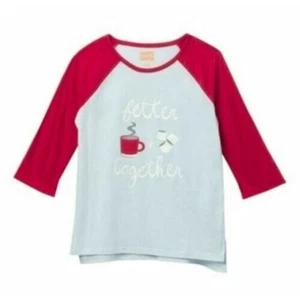 Harper Canyon Girls Better Together Cocoa and Marshmellow's Graphic Tee Large - Picture 1 of 2