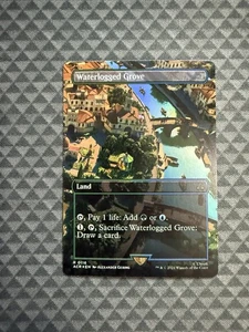 Magic The Gathering Waterlogged Grove #0116 lámina sin bordes rara UB: Assassin’s Creed (ACR)  - Imagen 1 de 4