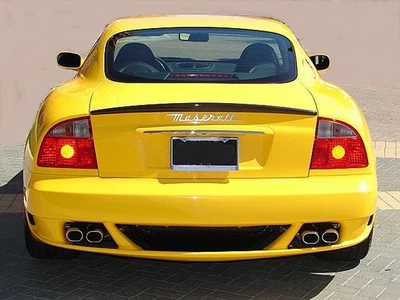 Cinta de alerón trasero Maserati 4200 Gransport en cupé y descapotable estilo fábrica Foto 1 de 4