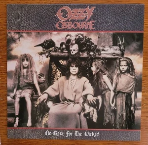 Ozzy Osbourne No Rest For The Wicked 1988 LP 1st Press Holland VG+/VG+ CLEAN - Picture 1 of 8