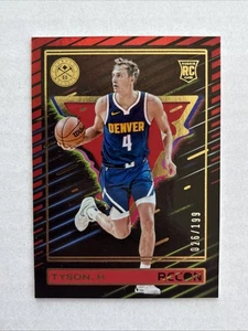 2023-24 Panini Recon Holo Red #231 Hunter Tyson TC /199 Denver Nuggets - Foto 1 di 2