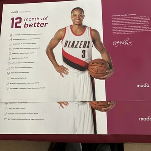 CJ Mccollum #3 Posters For Moda Health Oregon Portland Trail Blazers - Picture 1 of 4
