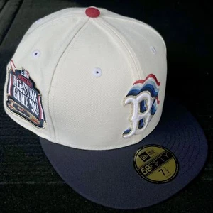 Boston Red Sox Barcelona 92 Cascading New Era 59FIFTY 2 Tone LDRS Hat 7 1/2 - Picture 1 of 7