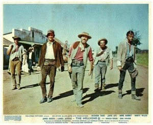 The Hellions Orig Lobby Card Richard Todd Jamie Uys Marty Wilde Colin Blakely