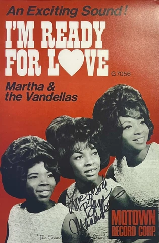 Martha Reeves Signed Autograph Glossy Promo Photo Print Cover