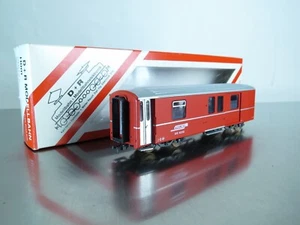 D + R Model Railway RhB 20032 Red Baggage Car DZ 4232 Chur-Arosa Track H0m Lot. WW248 - Picture 1 of 16