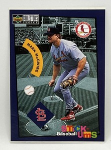 1998 Collector's Choice Stick 'Ums #22 Mark McGwire St. Louis Cardinals