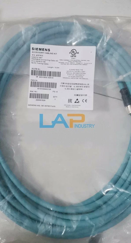 1Pcs New For SIEMENS plug-in cable 6XV1830-3DN10 - Image 1 of 3