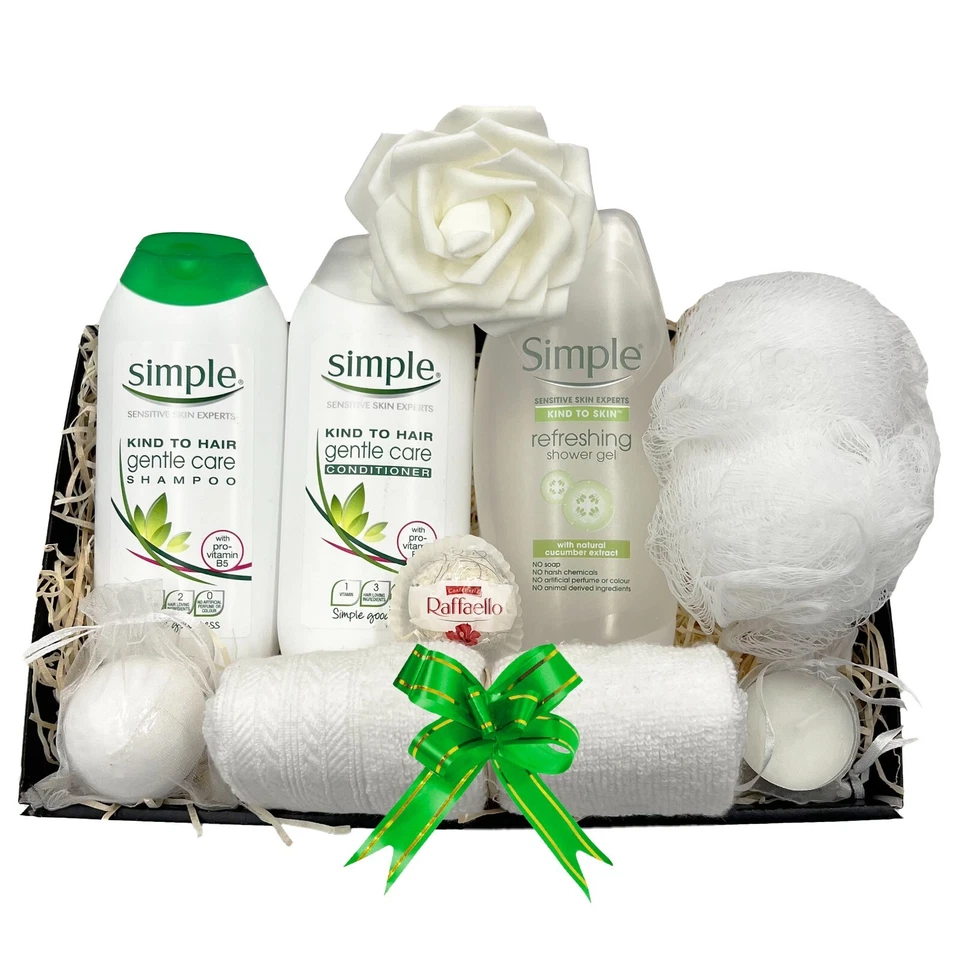 Women Simple Kind to Skin Gift Hamper Mum Daughter Birthday Mother Christmas Set