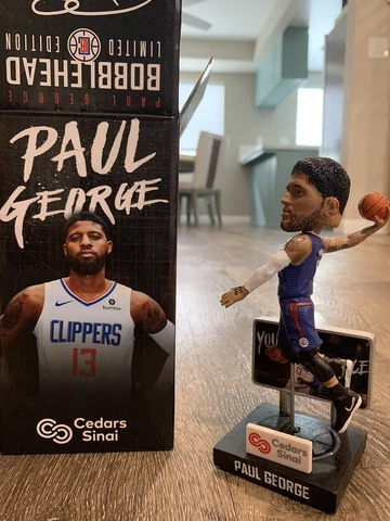 Paul George LA Clippers SGA Bobblehead New In Box NIB All-Star Limited Edition Cover