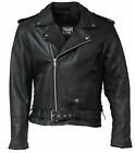 MC Classic Men&#39;s Motorcycle Biker Jacket Genuine Leather