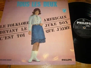  LP 33T SHEILA Disques PHILIPS 77 .742 L  TOUS LES DEUX   - Imagen 1 de 3