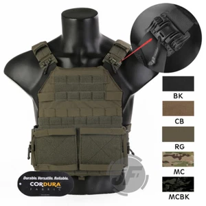 Chaleco de salto armadura asaltante táctico liberación rápida portador de placa Emerson 2.0 - Imagen 1 de 17