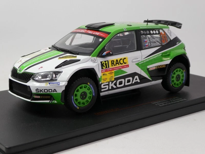 SKODA FABIA R5 N.31 RALLY CATALUNYA 2018KOPECKY-DRESLER 1 24 Ixo Model Auto Rall