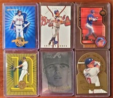 Chipper Jones Baseball Cards (You Pick) Base, Inserts, RC's, SP's, Parallels,