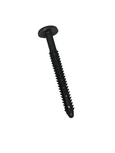 Builders Edge Black Shutter Easy Lok Fasteners Exterior Shutter Hardware 12-Pack - Picture 1 of 3