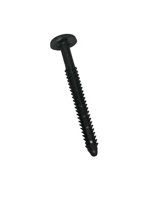 Builders Edge Black Shutter Easy Lok Fasteners Exterior Shutter Hardware 12-Pack - Image 1 of 3