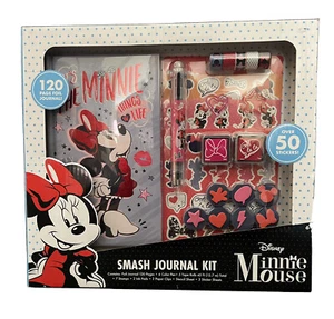 Disney Minnie Mouse Smash Journal Kit RARE Exclusive Stickers Pen New - Picture 1 of 4