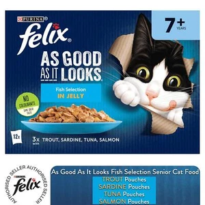 Felix mokra karma dla kotów tak dobra, jak wygląda Mieszaj ryby w galaretce - opakowania zbiorcze - Zdjęcie 1 z 28