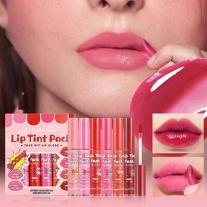 Peel-off Moisturizing Lip Mask, Lip Gloss, Lip Stain, Liquid Lipstick T5T3 - Picture 1 of 13