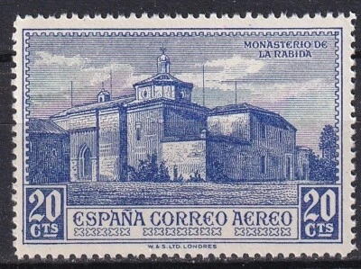 Spain 1930 Edifil 551 America Discovery La Rabida Monastery MNH - Image 1 of 2
