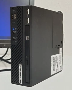 Hyundai Mini PC Windows 7 64 256GB SSD i3 3,70GHz HDMI USB3 8GB DP Computer - Afbeelding 1 van 12