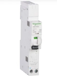 IVA INC Schneider SEE132C03 Acti9 IKQE RCBO 1PPNS 32A 30ma Tipo A Quadrato D (63) - Foto 1 di 2