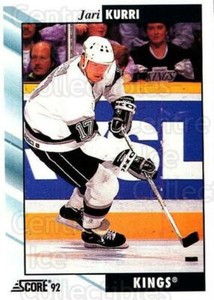 1992-93 Score USA #398 Jari Kurri