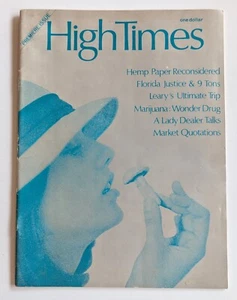 Original 1974 High Times Premiere Issue First Issue - Picture 1 of 2