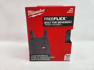 Milwaukee Men's Overall 36x32 Bib M850G-3632 Men's Freeflex Gray New Sealed - Picture 1 of 11