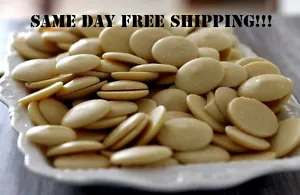 COCOA BUTTER WAFERS ORGANIC UNREFINED RAW FRESH PURE NATURAL 5 LB - Picture 1 of 12