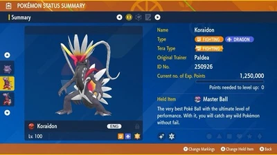 ✨Shiny Koraidon ✨ Pokémon Scarlet And Violet