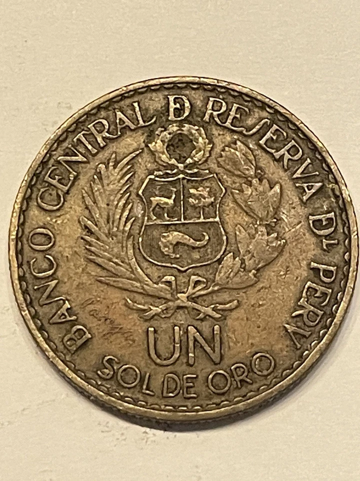 400th Anniversary Of Lima Coin 1 Sol De Pro - Image 1 of 4