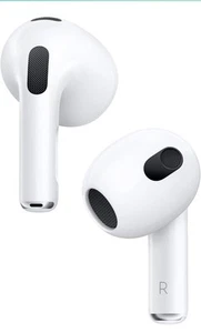 NEW Apple AirPods (3rd Generation) Bluetooth Earbuds with Magsafe Charging Case - Photo 1 sur 8