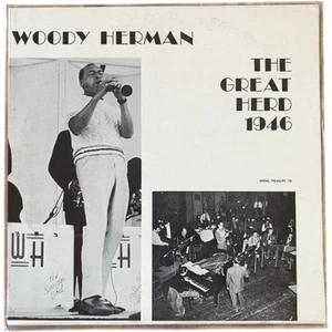 Woody Herman The Great Herd 1946 Vinyl LP Swing Treasury Jazz - Picture 1 of 9