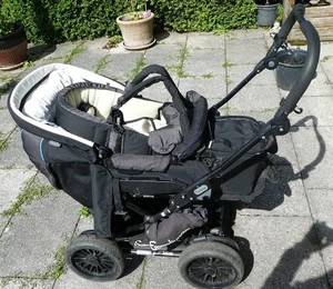 Emmaljunga Kinderwagen mit viel Zubehör - Bild 1 von 16