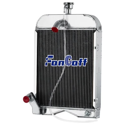 3 Row Aluminum Tractor Radiator For Ford 8N 9N 2N 86551430 8N8005 - Image 1 of 4