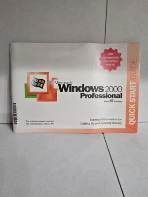 Microsoft Windows 2000 Professional _ Full Version Includes Service Pack 2 - Image 1 of 2