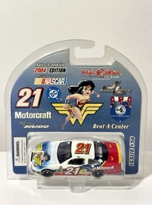2004 Ricky Rudd #21 Wonder Woman/Justice League 1/64 NASCAR Diecast Team Caliber - Picture 1 of 2
