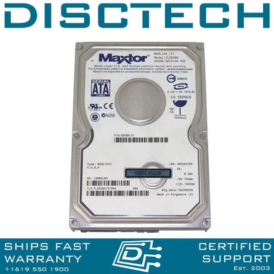Maxtor 7L250S0 SATA Hard Drive - Image 1 of 3