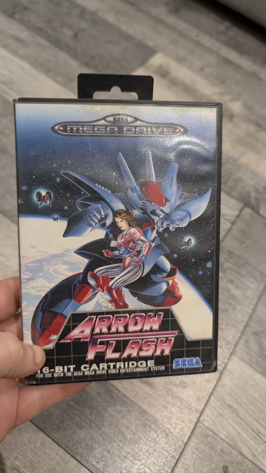 arrow flash sega megadrive box only  - Image 1 of 3