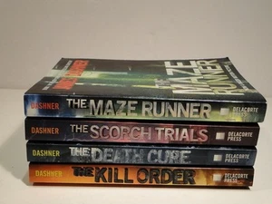 The Maze Runner Series 4 Book Set by James Dashner - Picture 1 of 3