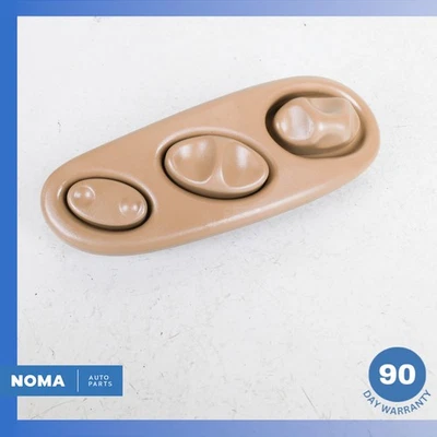 Interruptor de control del asiento del conductor izquierdo beige OEM 97-06 Jaguar X100 XK8 XKR Foto 1 de 4