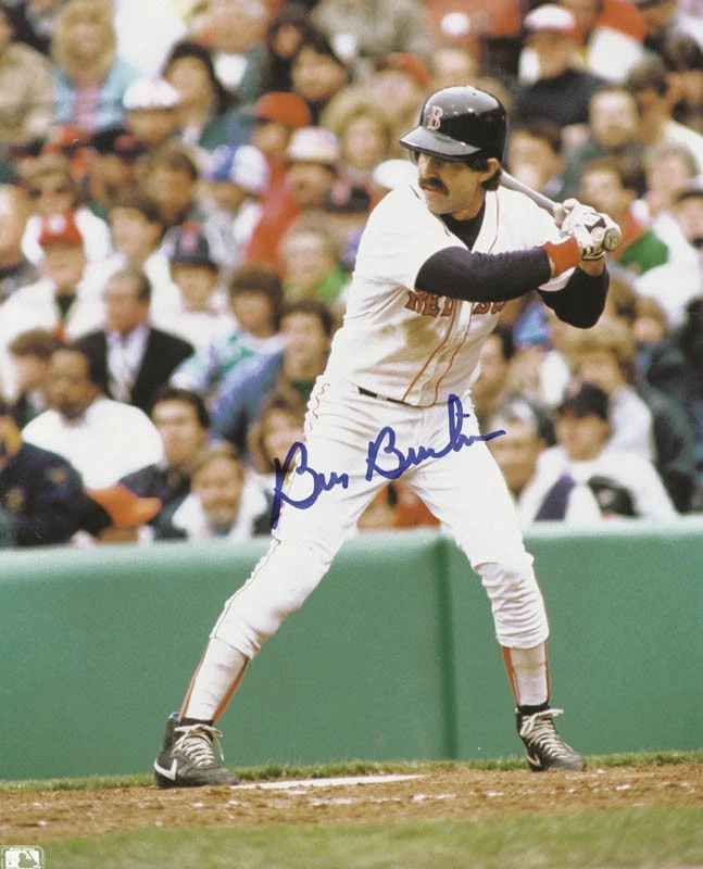 БИЛЛ «БИЛЛИ БАКС» БАКНЕР — ФОТОГРАФИЯ С АВТОГРАФОМ - Изображение 1 из 1