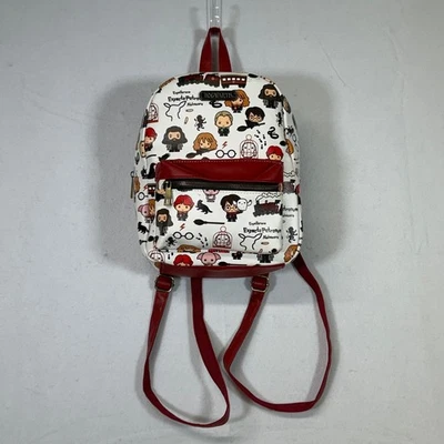 Harry Potter Bioworld Hogwarts Characters Mini Backpack Kids Red - Image 1 of 4