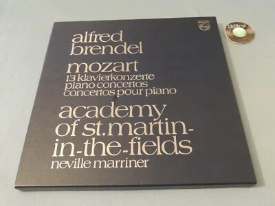 8 LP Box Marriner Brendel Mozart 13 Piano Concertos 70s NL | Mint- - Bild 1 von 4