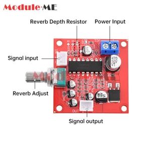 PT2399 Microphone Reverb Plate Reverberation Board No Preamplifier U-S-A - Picture 1 of 14
