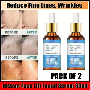 Retinol Serum Reduces Wrinkles & Fine Lines Anti Aging HA - 1 fl oz - Picture 1 of 8