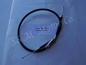 TRIUMPH THROTTLE CABLE T120 T140 BONNEVILLE 1968-78 60-0733, D733 - Picture 1 of 2