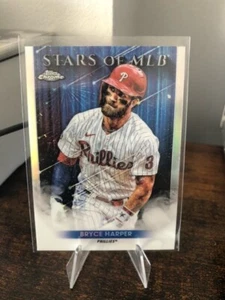 2022 Topps Chrome Baseball series 1 - stars of MLB - pick a card!!! - Picture 1 of 12